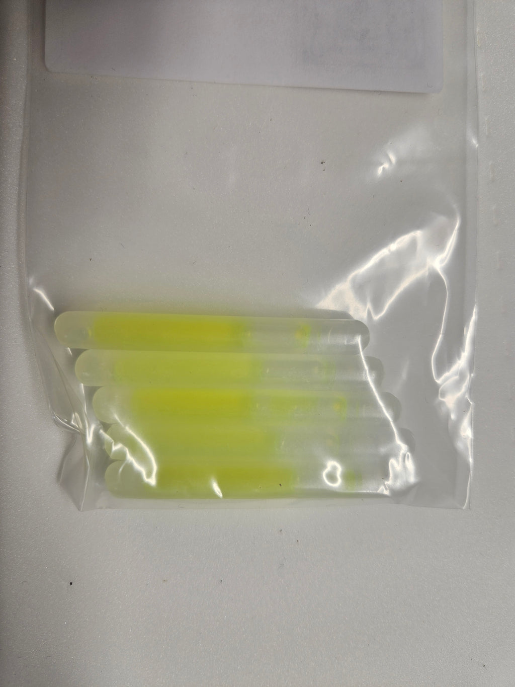 5 pack of  2 inch chem lights