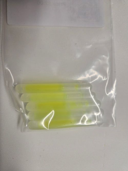 5 pack of  2 inch chem lights